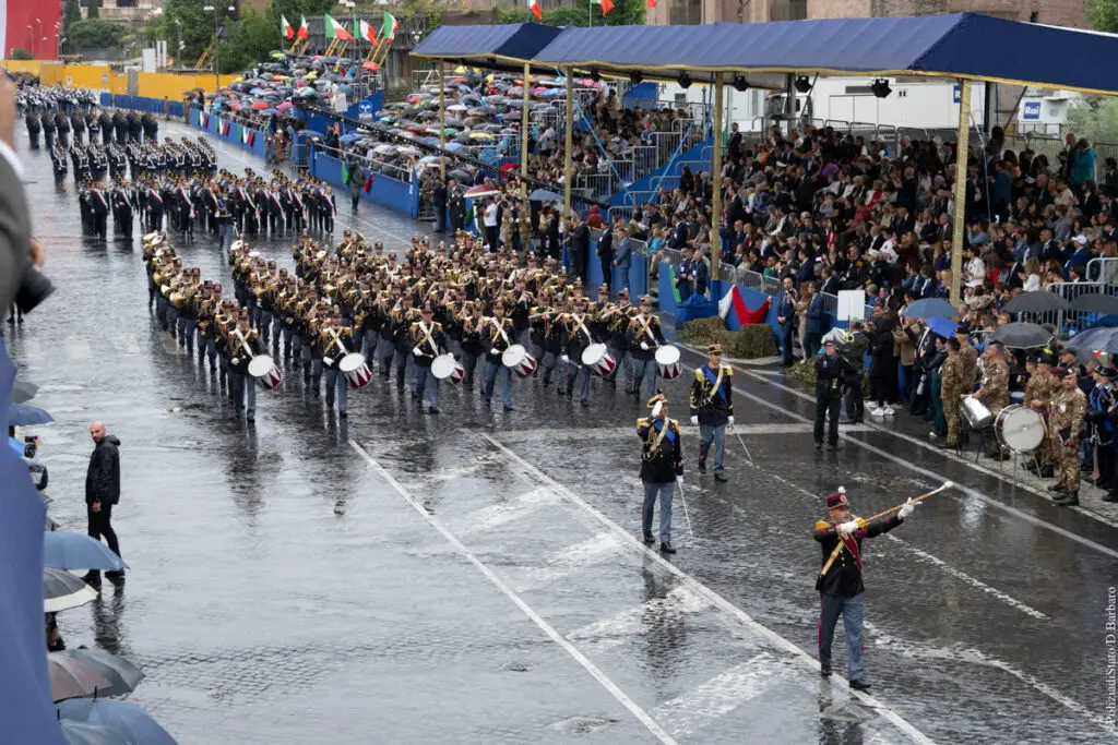  ‣ adn24 roma | la polizia di stato celebra i suoi 172 anni alla parata del 2 giugno foto