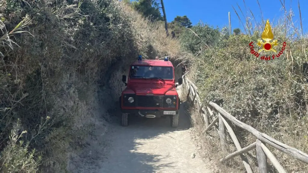  ‣ adn24 ancona | incidente per un uomo a mezzavalle: necessario l'intervento dei vdf e del 118 per il soccorso foto